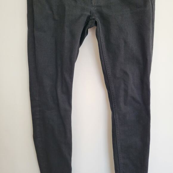 Everlane The Mid-Rise Skinny Jean Black Stretch Zip Fly Women 26 - Picture 5 of 11